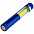 Фонарик-факел LightStream, малый, синий с логотипом в Белгороде заказать по выгодной цене в кибермаркете AvroraStore