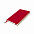 Ежедневник недатированный Boomer, А5,  красный, кремовый блок, без обреза с логотипом в Белгороде заказать по выгодной цене в кибермаркете AvroraStore