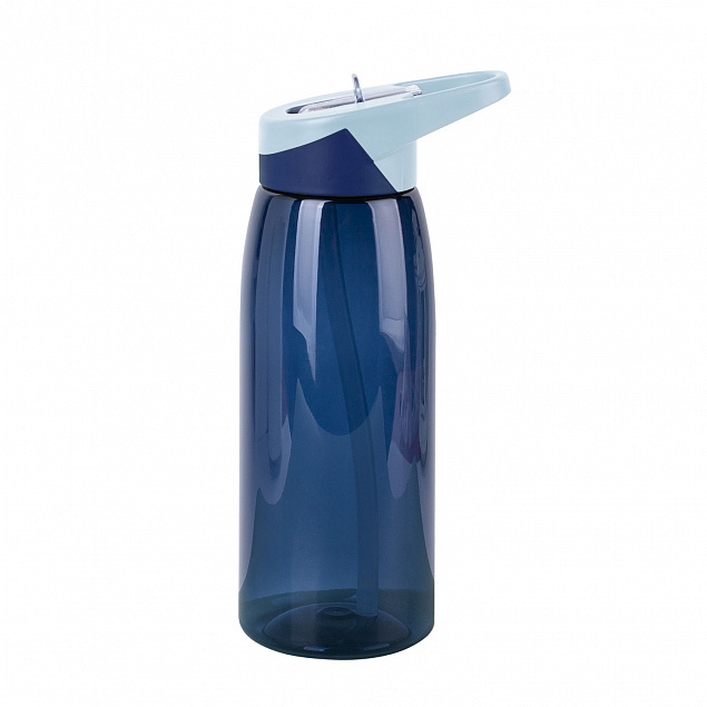 Спортивная бутылка для воды, Joy, 750 ml, синяя с логотипом в Белгороде заказать по выгодной цене в кибермаркете AvroraStore