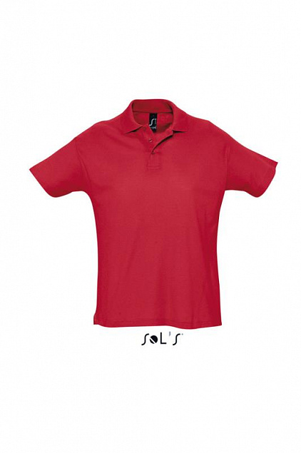 Джемпер (рубашка-поло) SUMMER II мужская,Красный L с логотипом в Белгороде заказать по выгодной цене в кибермаркете AvroraStore