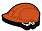 Флешка «Каска», оранжевая, 8 Гб с логотипом в Белгороде заказать по выгодной цене в кибермаркете AvroraStore