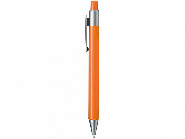 Ручка шариковая Athens черные чернила, оранжевый с логотипом в Белгороде заказать по выгодной цене в кибермаркете AvroraStore