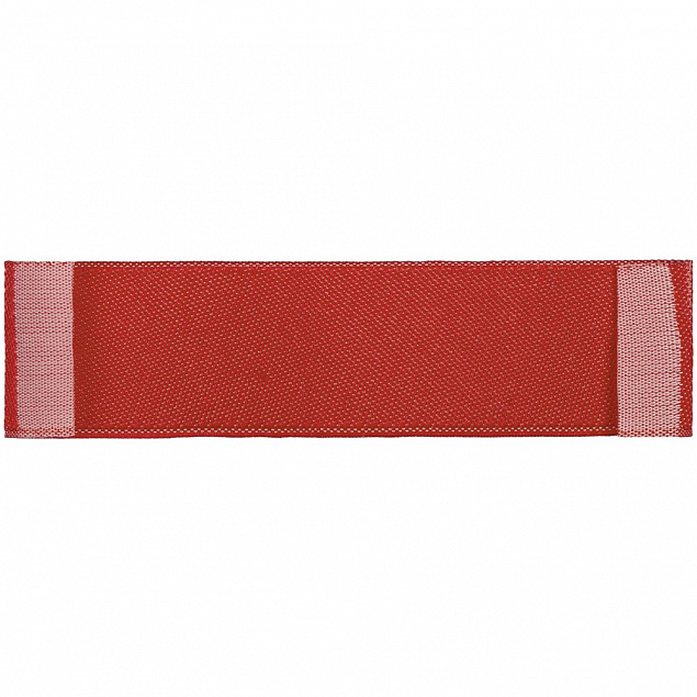 Лейбл тканевый Epsilon, S, красный с логотипом в Белгороде заказать по выгодной цене в кибермаркете AvroraStore