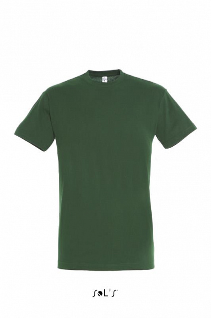 Фуфайка (футболка) REGENT мужская,Темно-зеленый 3XL с логотипом в Белгороде заказать по выгодной цене в кибермаркете AvroraStore