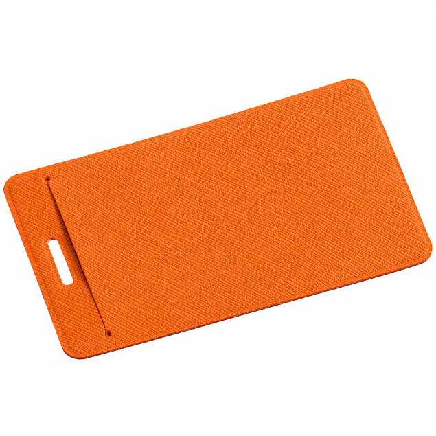Чехол для карточки/пропуска Devon, оранжевый с логотипом в Белгороде заказать по выгодной цене в кибермаркете AvroraStore