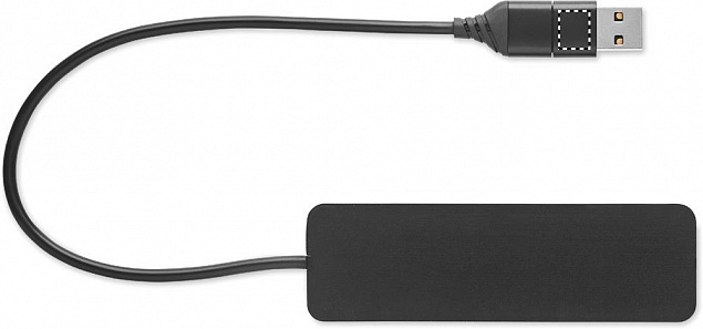 USB-C 4-портовый USB-концентрат с логотипом в Белгороде заказать по выгодной цене в кибермаркете AvroraStore