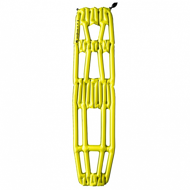 Надувной коврик Inertia X Frame, желтый с логотипом в Белгороде заказать по выгодной цене в кибермаркете AvroraStore