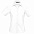 Рубашка женская с коротким рукавом ELITE, белая с логотипом в Белгороде заказать по выгодной цене в кибермаркете AvroraStore