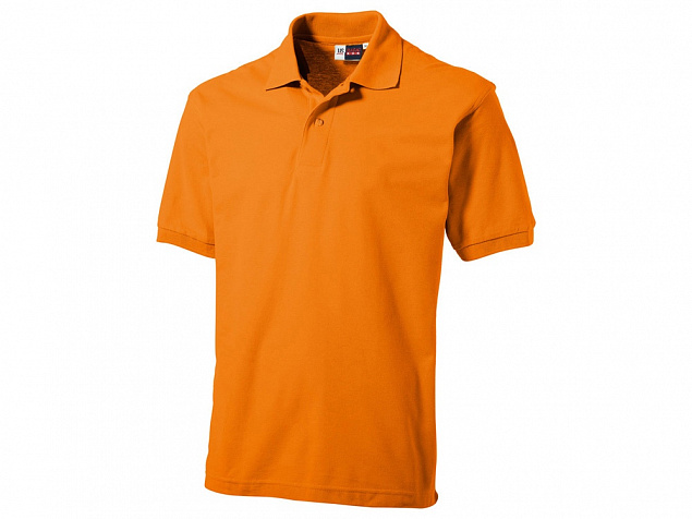 Рубашка поло Boston мужская, оранжевый с логотипом в Белгороде заказать по выгодной цене в кибермаркете AvroraStore