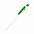 MIR, ручка шариковая, зеленый/белый, пластик с логотипом в Белгороде заказать по выгодной цене в кибермаркете AvroraStore