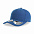 Бейсболка FIJI, 5 клиньев, 100 % переработанный полиэстер, липучка, синий с логотипом в Белгороде заказать по выгодной цене в кибермаркете AvroraStore