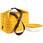 Набор Handy: термосумка и контейнер, большой, желтый с логотипом в Белгороде заказать по выгодной цене в кибермаркете AvroraStore