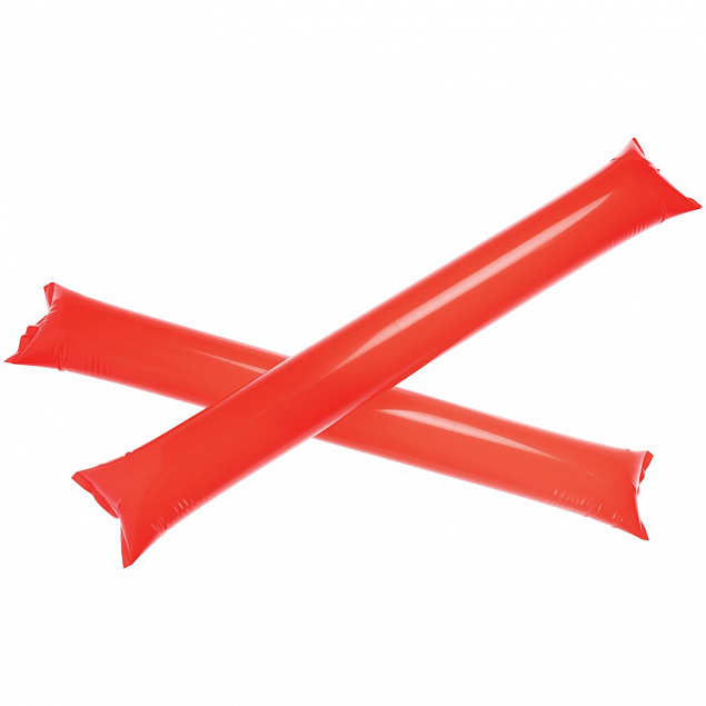 Палки-стучалки для болельщиков «Пошумим», красные с логотипом в Белгороде заказать по выгодной цене в кибермаркете AvroraStore