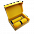Набор Hot Box C2 (софт-тач) G, желтый с логотипом в Белгороде заказать по выгодной цене в кибермаркете AvroraStore