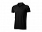 Рубашка поло Seller мужская, черный с логотипом в Белгороде заказать по выгодной цене в кибермаркете AvroraStore