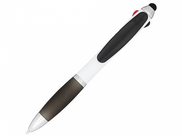 Ручка пластиковая шариковая Nash 4 в 1 с логотипом в Белгороде заказать по выгодной цене в кибермаркете AvroraStore