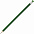 Карандаш простой Hand Friend с ластиком, зеленый с логотипом в Белгороде заказать по выгодной цене в кибермаркете AvroraStore