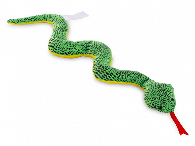 Мягкая игрушка "Змея" с логотипом в Белгороде заказать по выгодной цене в кибермаркете AvroraStore