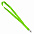 Ланъярд NECK, зеленый, полиэстер, 2х50 см с логотипом в Белгороде заказать по выгодной цене в кибермаркете AvroraStore