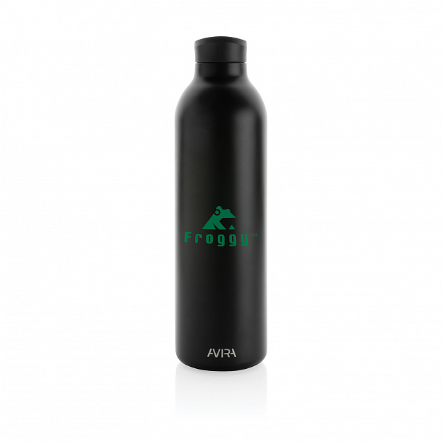 Термобутылка Avira Avior из переработанной нержавеющей стали RCS, 1 л с логотипом в Белгороде заказать по выгодной цене в кибермаркете AvroraStore