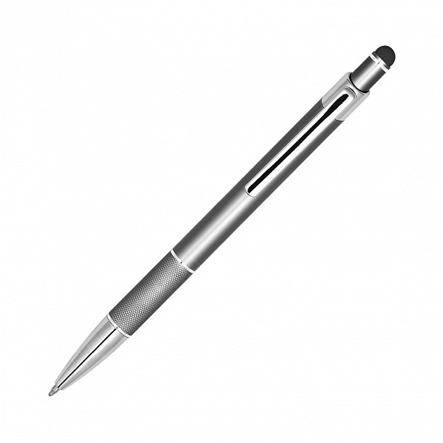 Шариковая ручка Levi, серый с логотипом в Белгороде заказать по выгодной цене в кибермаркете AvroraStore