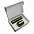 Набор Hot Box C металлик grey (хаки) с логотипом в Белгороде заказать по выгодной цене в кибермаркете AvroraStore