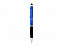 Ручка-стилус шариковая Ziggy синие чернила, синий/черный с логотипом в Белгороде заказать по выгодной цене в кибермаркете AvroraStore