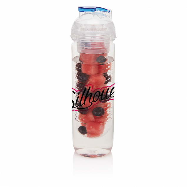 Бутылка для воды с контейнером для фруктов, 500 мл с логотипом в Белгороде заказать по выгодной цене в кибермаркете AvroraStore