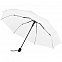 Складной зонт Tomas, белый с логотипом в Белгороде заказать по выгодной цене в кибермаркете AvroraStore