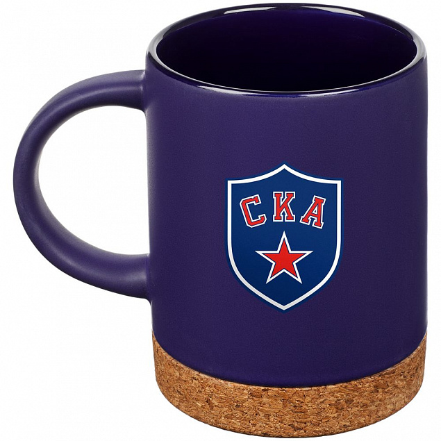 Кружка «СКА» в подарочной коробке, синяя с логотипом в Белгороде заказать по выгодной цене в кибермаркете AvroraStore