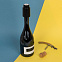 Вакуумная пробка для вина WINERY, 4,5х7 см , пластик,черный с логотипом в Белгороде заказать по выгодной цене в кибермаркете AvroraStore