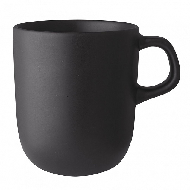 Чашка Nordic Kitchen, большая, черная с логотипом в Белгороде заказать по выгодной цене в кибермаркете AvroraStore