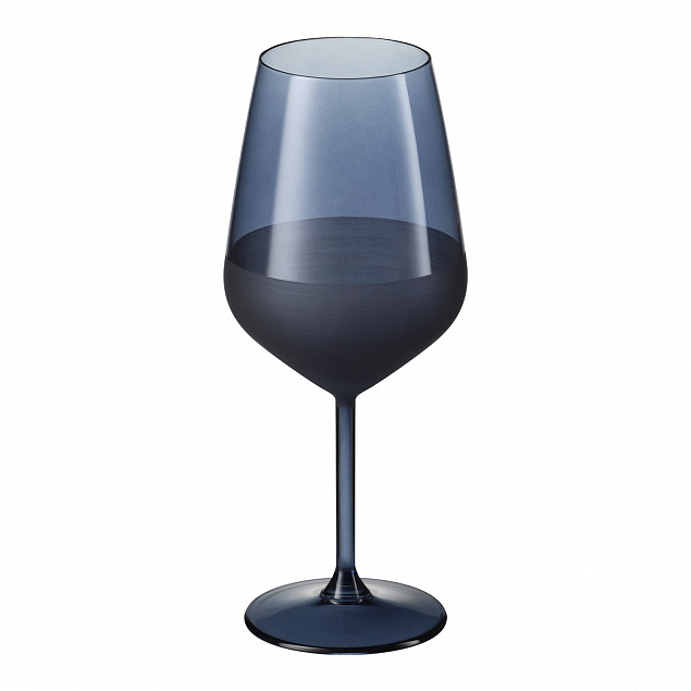 Бокал для вина, Black Edition, 490 ml, черный с логотипом в Белгороде заказать по выгодной цене в кибермаркете AvroraStore