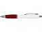 Ручка шариковая Nash, белый/красный, черные чернила с логотипом в Белгороде заказать по выгодной цене в кибермаркете AvroraStore