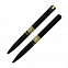 Ручка шариковая "Jupiter", черный/золото, покрытие soft touch с логотипом в Белгороде заказать по выгодной цене в кибермаркете AvroraStore