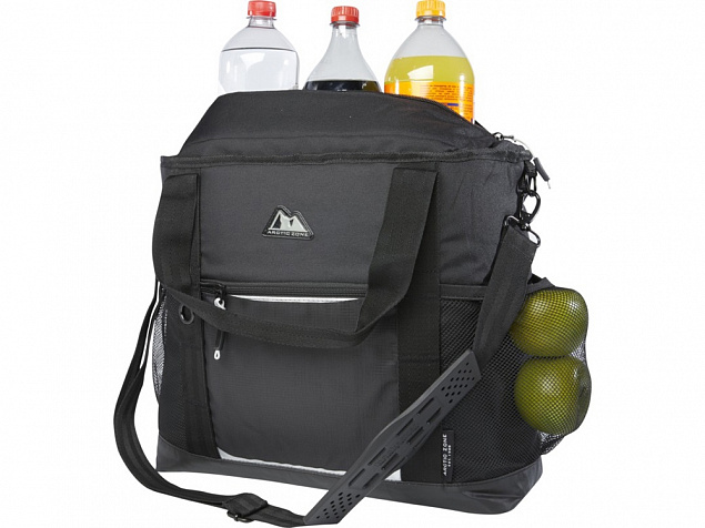 Arctic Zone® Ultimate, спортивная сумка-холодильник на 30 банок, черный с логотипом в Белгороде заказать по выгодной цене в кибермаркете AvroraStore