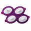 Форма для мороженого Round, фиолетовая с логотипом в Белгороде заказать по выгодной цене в кибермаркете AvroraStore