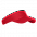 Козырек Козырёк 25U Красный с логотипом в Белгороде заказать по выгодной цене в кибермаркете AvroraStore
