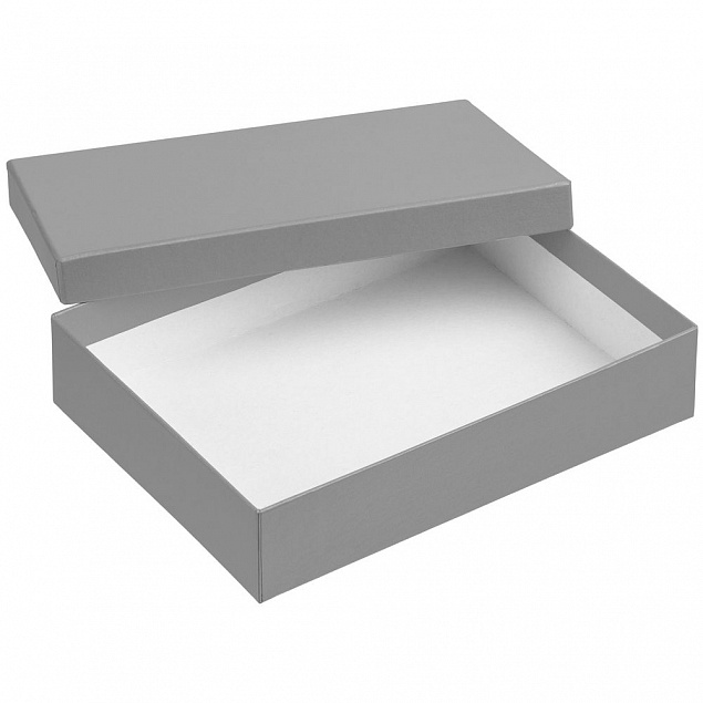 Коробка Reason, серебро с логотипом в Белгороде заказать по выгодной цене в кибермаркете AvroraStore