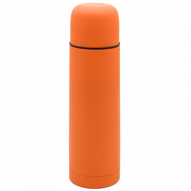 Термос Picnic Soft - Оранжевый OO с логотипом в Белгороде заказать по выгодной цене в кибермаркете AvroraStore