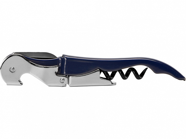 PULLTAPS BASIC NAVY BLUE /Нож сомелье Pulltap's Basic, нейви синий с логотипом в Белгороде заказать по выгодной цене в кибермаркете AvroraStore