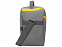 Изотермическая сумка-холодильник Classic c контрастной молнией, серый/желтый с логотипом в Белгороде заказать по выгодной цене в кибермаркете AvroraStore