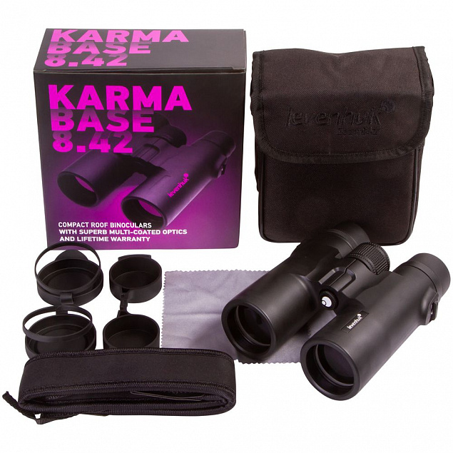 Бинокль Karma Base 8x, линзы 42 мм с логотипом в Белгороде заказать по выгодной цене в кибермаркете AvroraStore