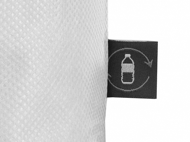 Сумка-шоппер Reviver из нетканого переработанного материала RPET, белый с логотипом в Белгороде заказать по выгодной цене в кибермаркете AvroraStore