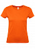 Футболка женская E150 оранжевая с логотипом в Белгороде заказать по выгодной цене в кибермаркете AvroraStore