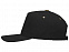 Бейсболка New York  5-ти панельная  с металлической застежкой и фурнитурой, черный с логотипом в Белгороде заказать по выгодной цене в кибермаркете AvroraStore