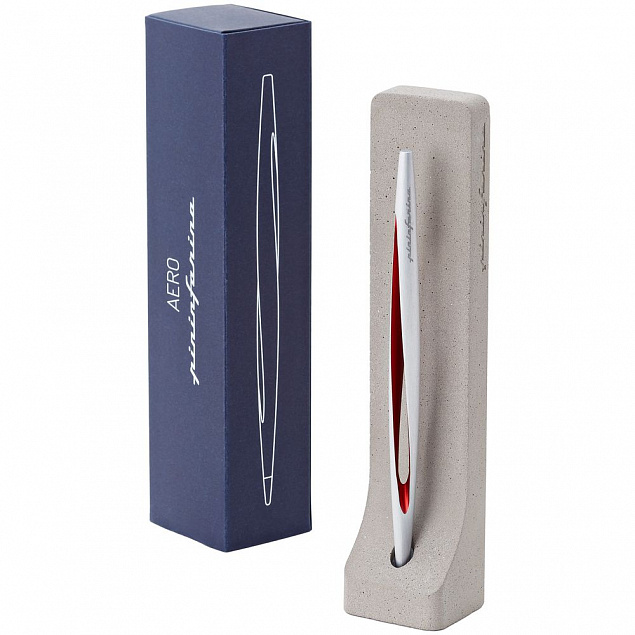 Вечная ручка Aero, красная с логотипом в Белгороде заказать по выгодной цене в кибермаркете AvroraStore