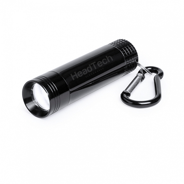 Металлический LED  фонарик " Derstak",   поставляется без батарейки с логотипом в Белгороде заказать по выгодной цене в кибермаркете AvroraStore