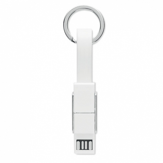 ключ с кабелем 4 в 1 с логотипом в Белгороде заказать по выгодной цене в кибермаркете AvroraStore