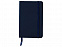 Блокнот классический карманный Juan А6, темно-синий с логотипом в Белгороде заказать по выгодной цене в кибермаркете AvroraStore